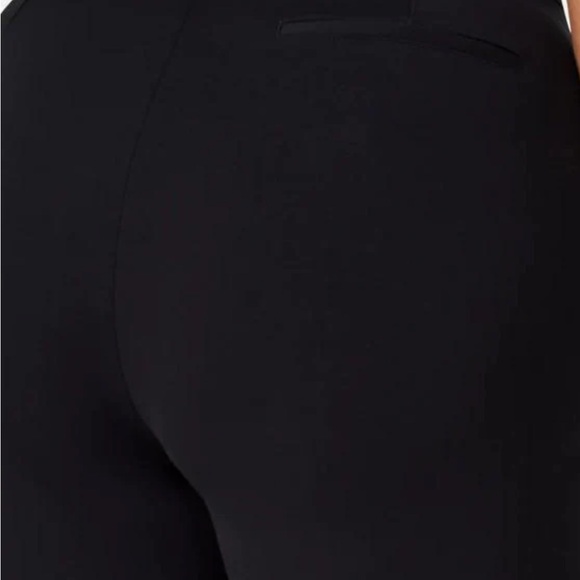 SPANX Black Skinny Pants with Gold Accents - Picture 2 of 6